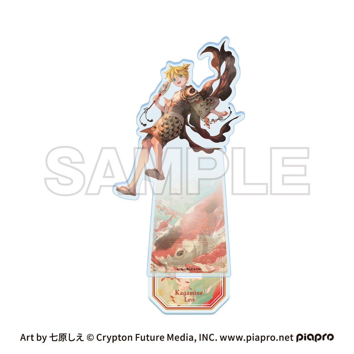 ピアプロキャラクターズ cosmetics 音彩ノ粧 アクリルスタンド 鏡音レン【予約商品】