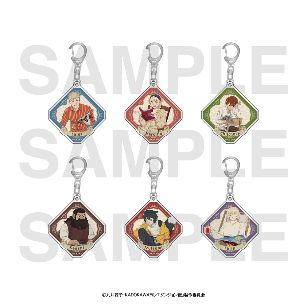 【Box/6】ダンジョン飯 トレーディングホロアクリルキーホルダー 描き下ろし reading【予約商品】