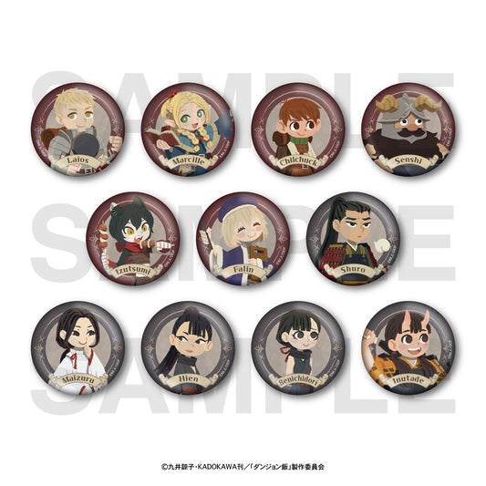 【Box/11】ダンジョン飯 トレーディングメタリック缶バッジ Art by ヒョーゴノスケ【予約商品】