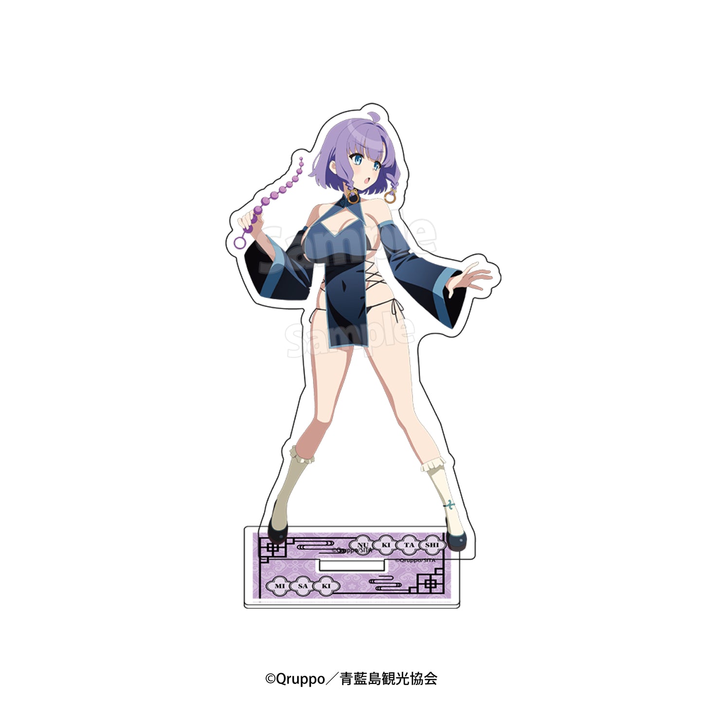 ぬきたし THE ANIMATION アクリルスタンド 描き下ろし セクシーチャイナバトル! 畔美岬【予約商品】
