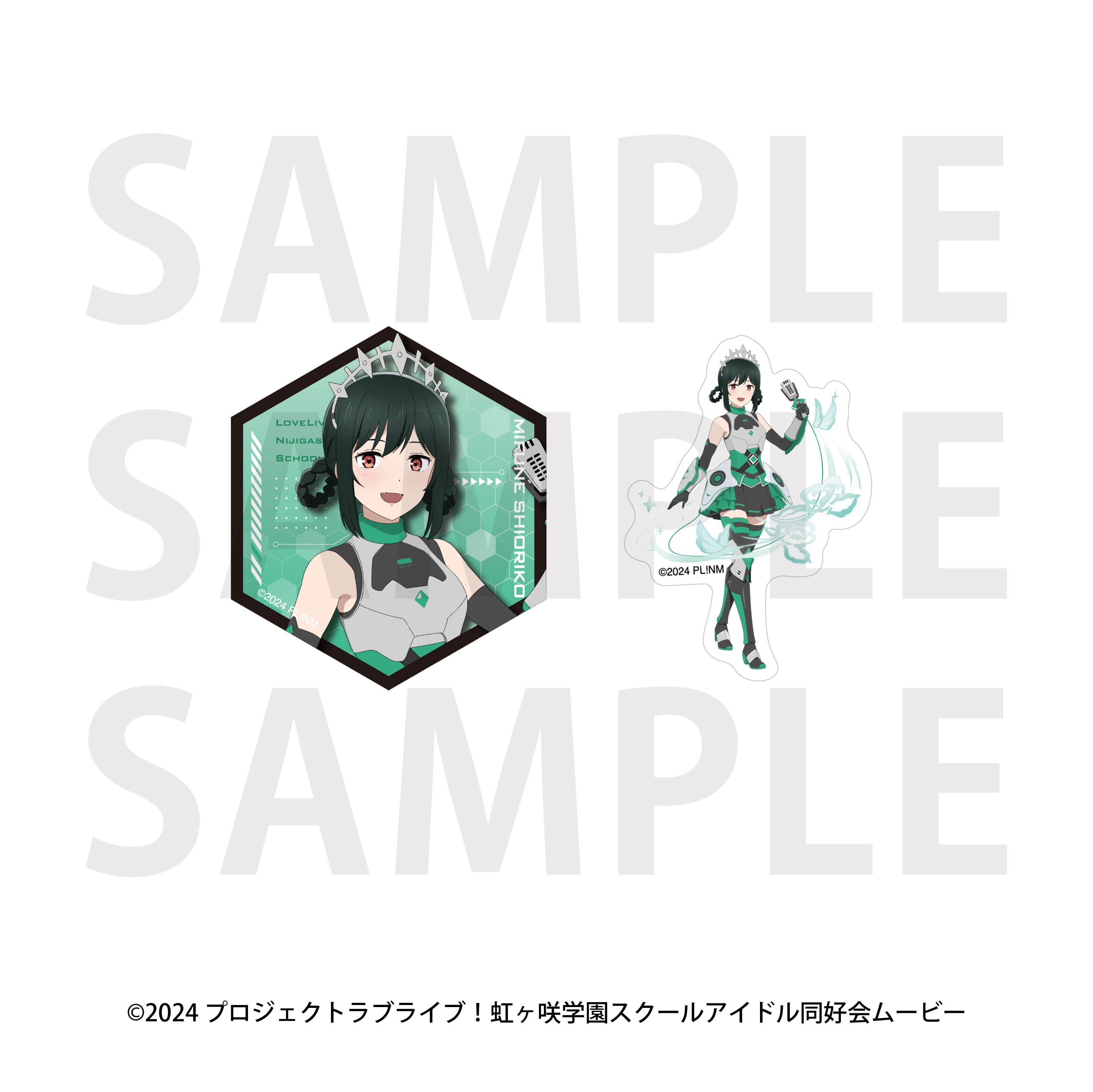 【ステッカー付】原案画集　KEY THE L IDOL Box/13】ラブライブ!虹ヶ咲学園スクールアイドル同好会 トレーディング