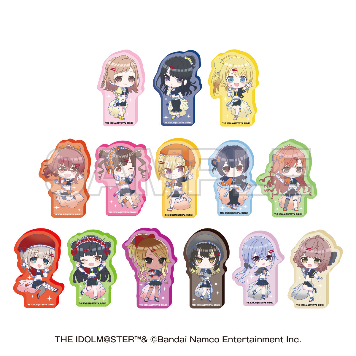 【Box/14】NTTドコモ×アイドルマスター シャイニーカラーズ トレーディングミニアクリルブロックB 【アンティーカ/アルストロメリア/ノクチル/シーズ】【予約商品】