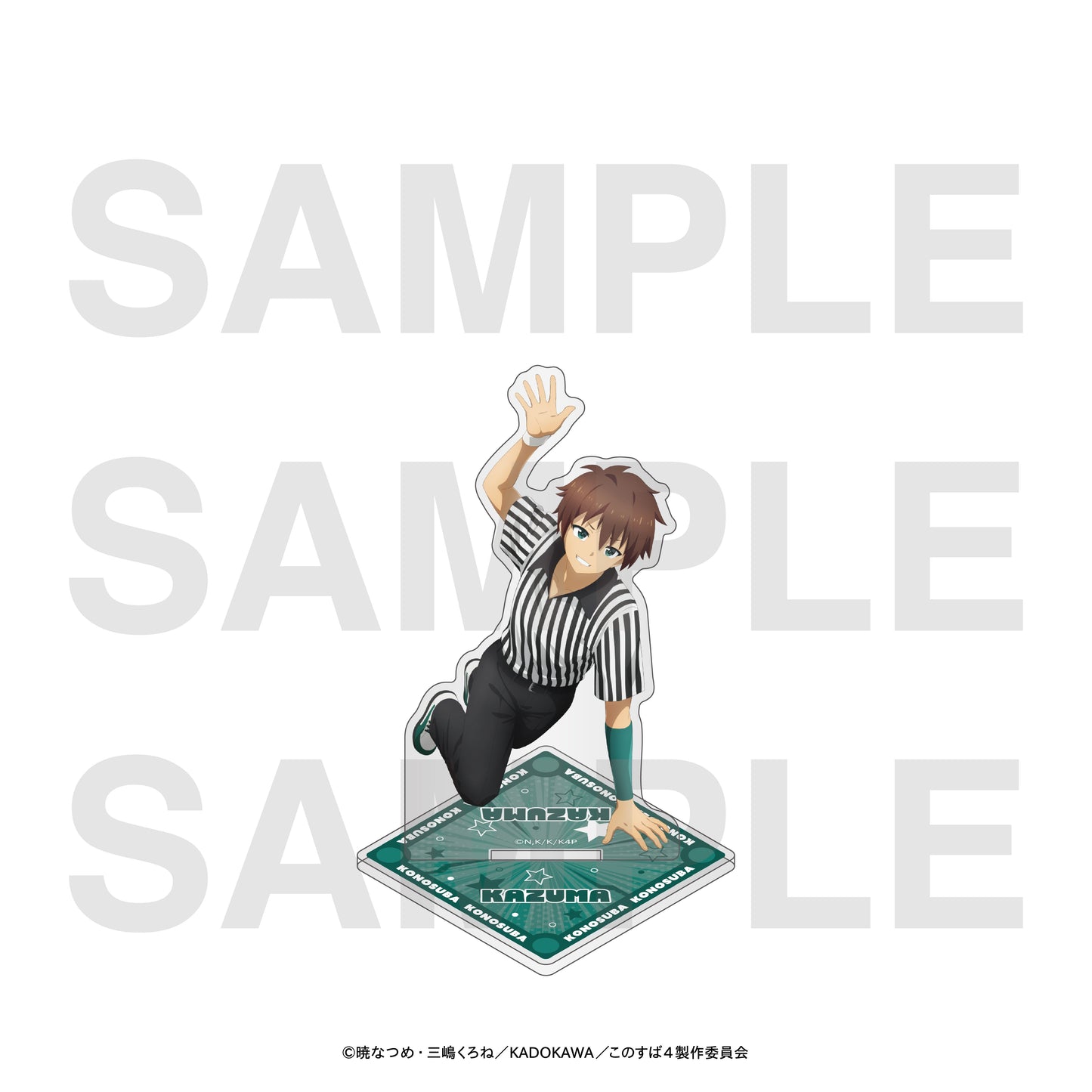 この素晴らしい世界に祝福を! アクリルスタンド 描き下ろしイラスト プロレスラー! カズマ【予約商品】