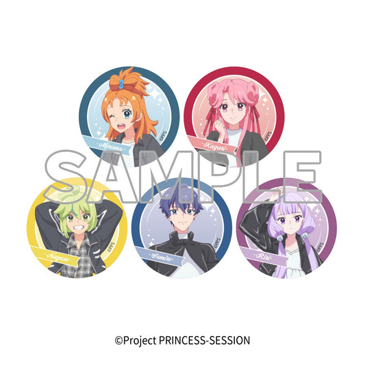 【Box/5】プリンセッション・オーケストラ トレーディング缶バッジ【予約商品】
