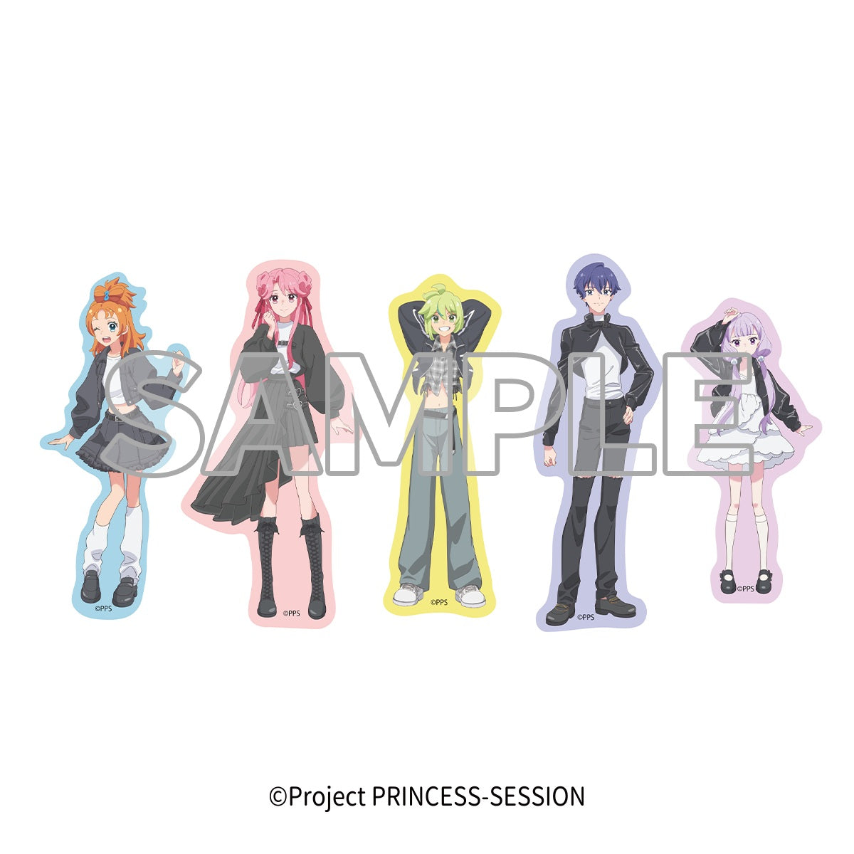 プリンセッション・オーケストラ ステッカーセット【予約商品】