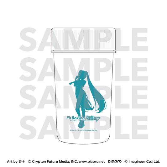 ピアプロキャラクターズ Fit Boxing feat. 初音ミク Art by 岩十 プロテインシェイカー 初音ミク【予約商品】