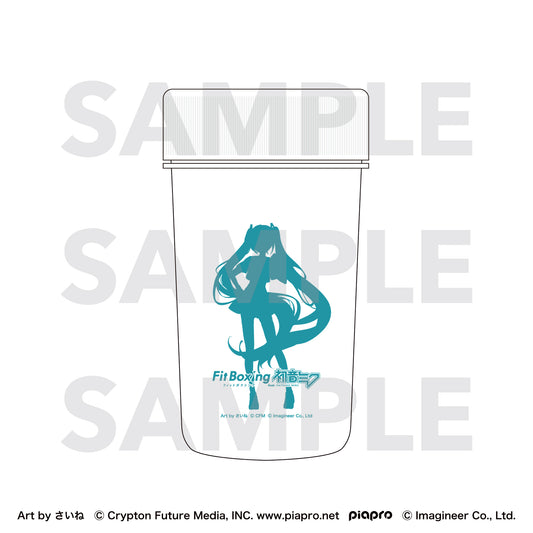 ピアプロキャラクターズ Fit Boxing feat. 初音ミク Art by さいね プロテインシェイカー 初音ミク【予約商品】
