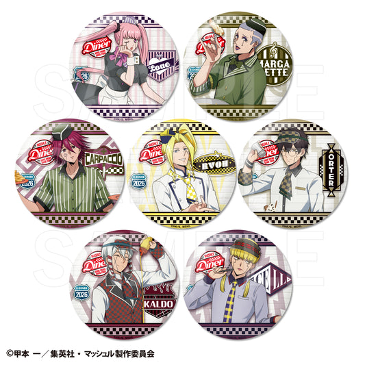 【Box/7】マッシュル-MASHLE- PUMP UP DINER 3 トレーディング缶バッジ【予約商品】