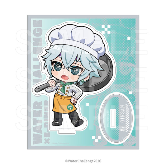 ウォーターチャレンジ×E-DINER アクリルスタンド ミスター銀さん【予約商品】