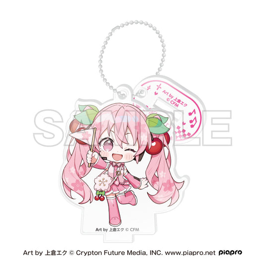 桜ミク×Shibuya Sakura Stage ミニキャラスタンドキーホルダー C【予約商品】