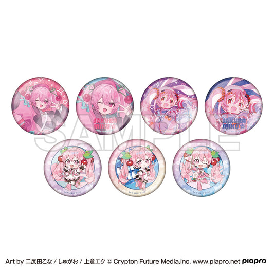【Box/7】桜ミク×Shibuya Sakura Stage トレーディング缶バッジ【予約商品】