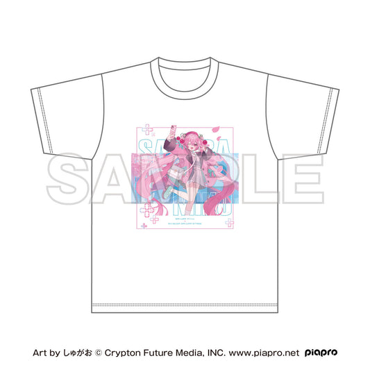 桜ミク×Shibuya Sakura Stage フルカラーTシャツ Art by しゅがお【予約商品】