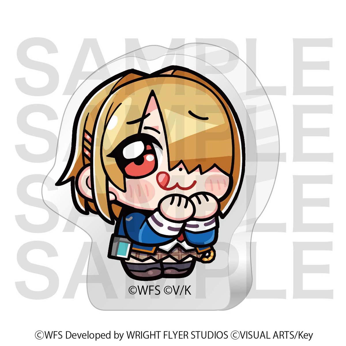 ヘブンバーンズレッド Art by 大川ぶくぶ ミニアクリルフィギュア 茅森月歌【予約商品】