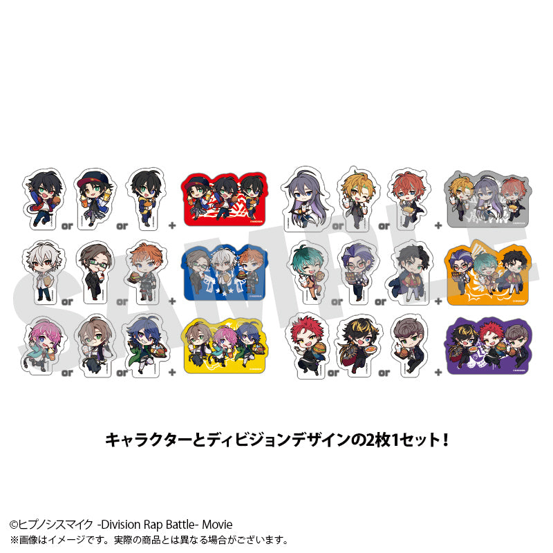 【Box/18】ヒプノシスマイク トレーディングステッカー(1パック2枚入り)【予約商品】
