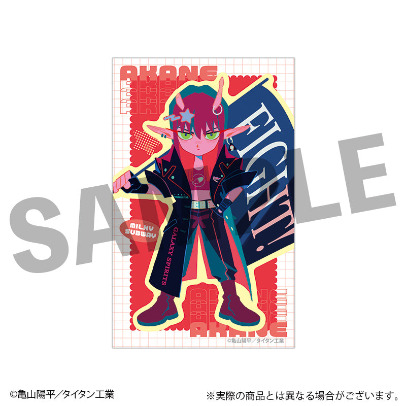 【Box/6】銀河特急 ミルキー☆サブウェイ トレーディングフレフレンズステッカー(1パック2枚入り)【予約商品】