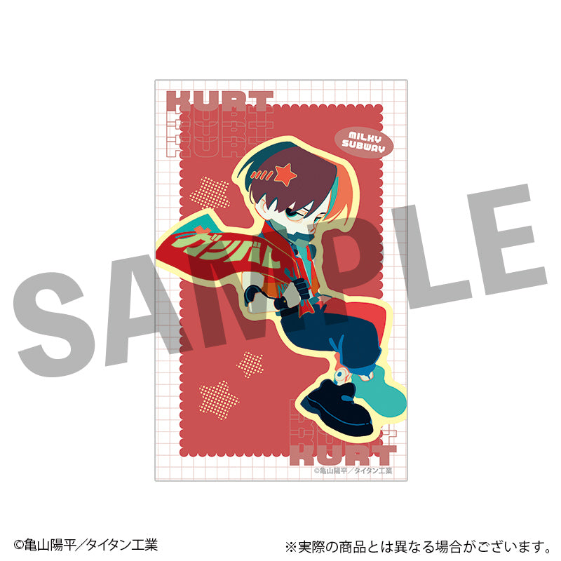 【Box/6】銀河特急 ミルキー☆サブウェイ トレーディングフレフレンズステッカー(1パック2枚入り)【予約商品】