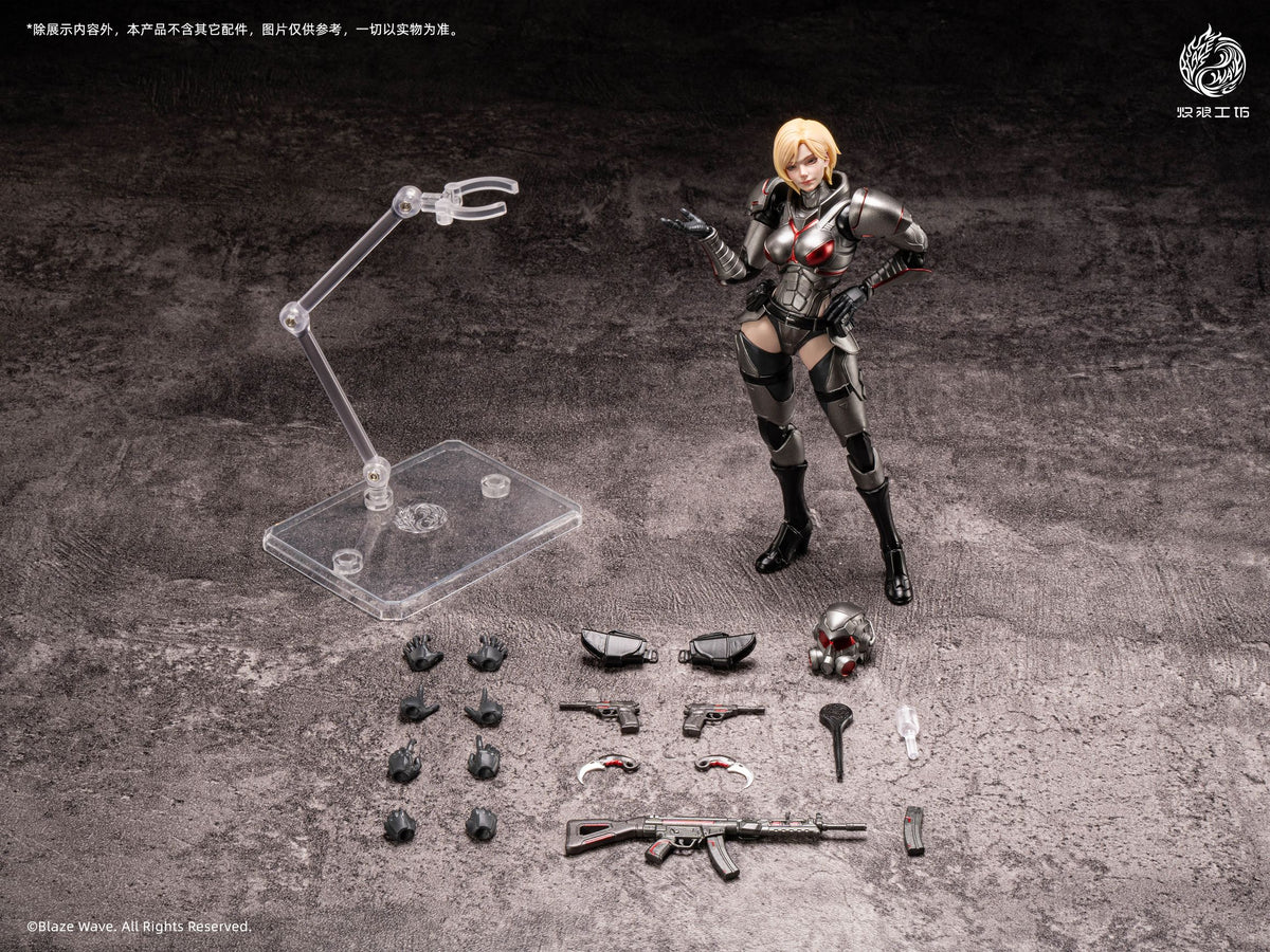 BLAZE WAVE ワルキューレ ブリュンヒルド 1/12スケール可動フィギュア【予約商品】