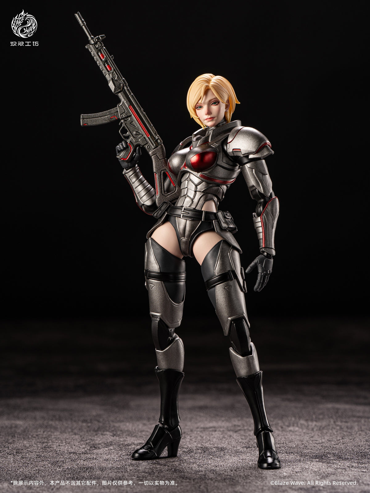 BLAZE WAVE ワルキューレ ブリュンヒルド 1/12スケール可動フィギュア【予約商品】