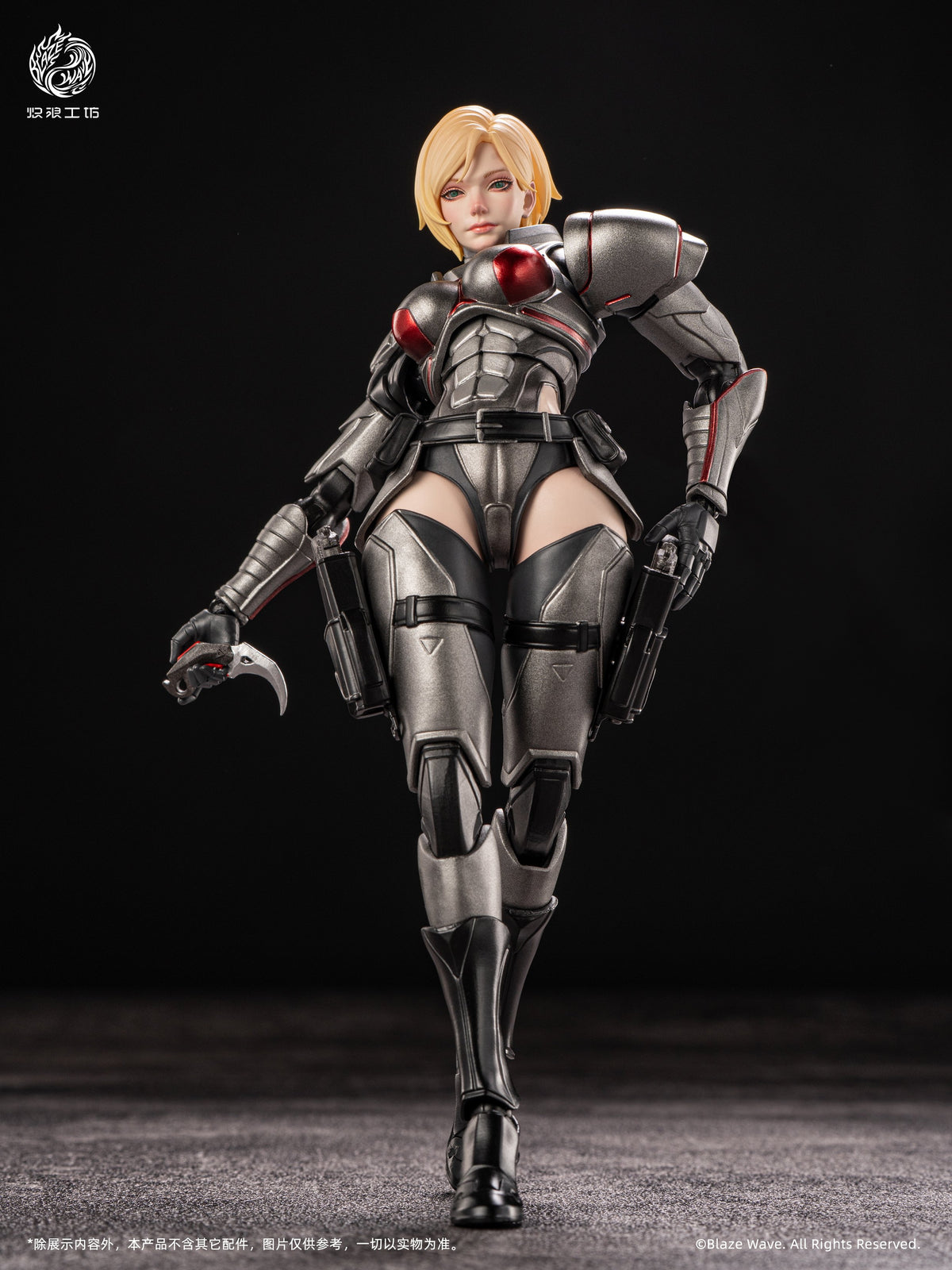 BLAZE WAVE ワルキューレ ブリュンヒルド 1/12スケール可動フィギュア【予約商品】