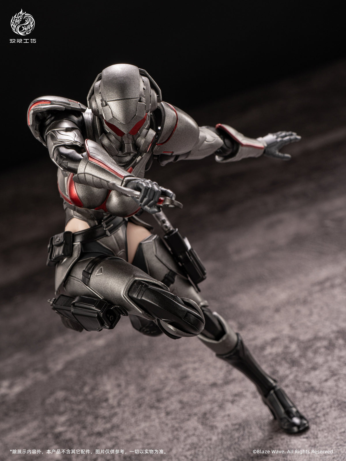 BLAZE WAVE ワルキューレ ブリュンヒルド 1/12スケール可動フィギュア【予約商品】