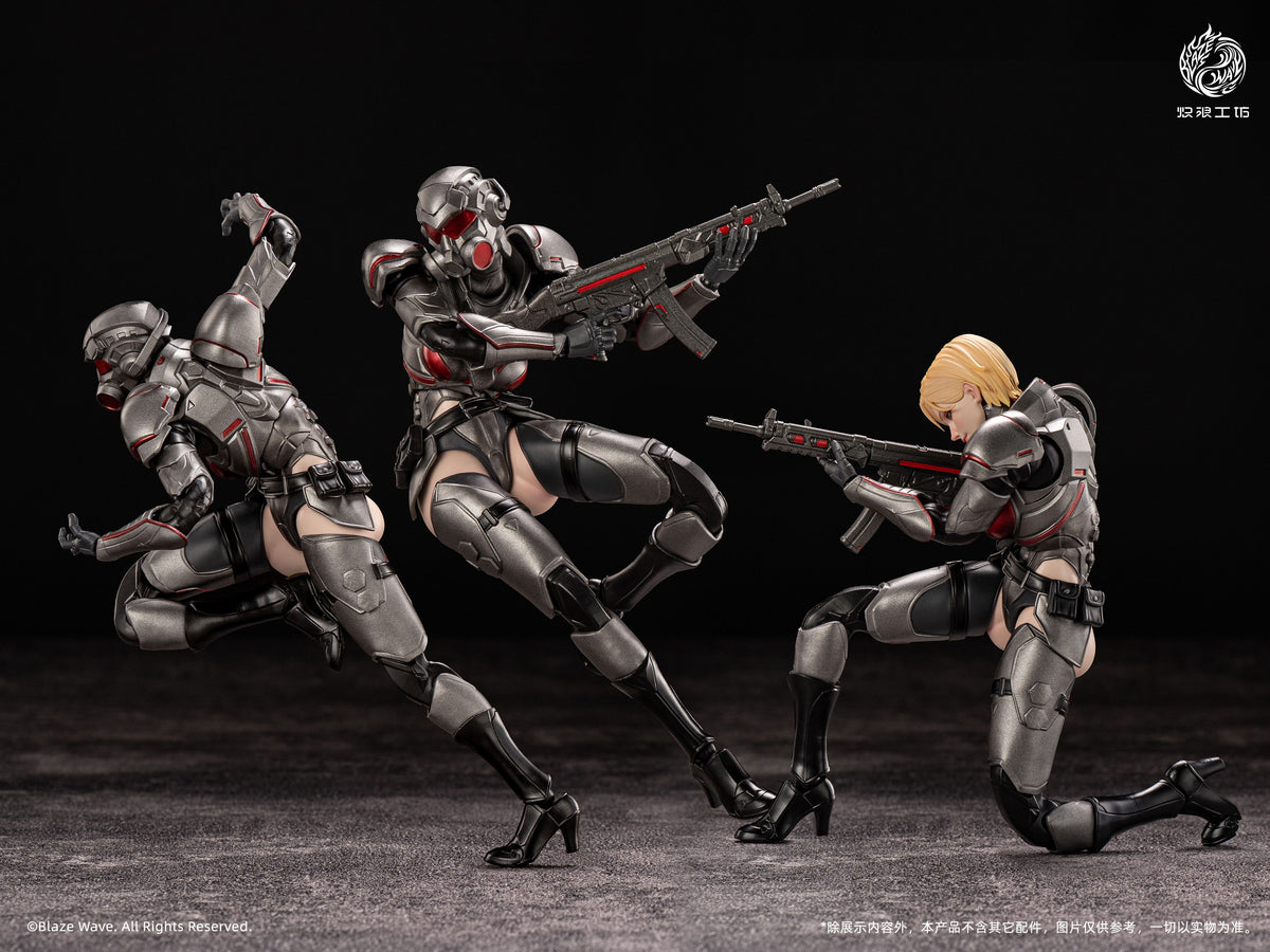 BLAZE WAVE ワルキューレ ブリュンヒルド 1/12スケール可動フィギュア【予約商品】