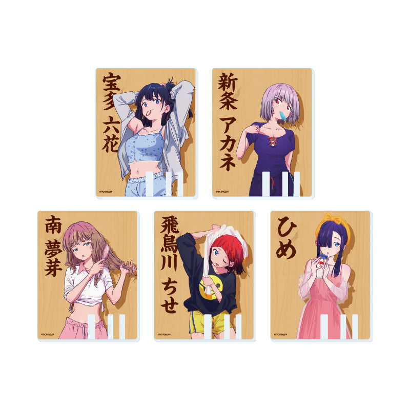 【Box/5】アクリルカード グリッドマン ユニバース 27 お風呂上りVer.(描き下ろしイラスト)【予約商品】
