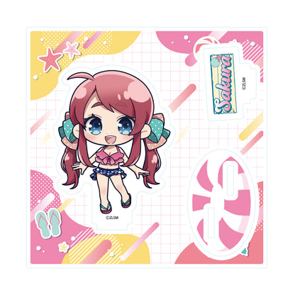 アクリルスタンドプレート 劇場版 ゾンビランドサガ ゆめぎんがパラダイス 01 源さくら 水着Ver.(ミニキャライラスト)【予約商品】
