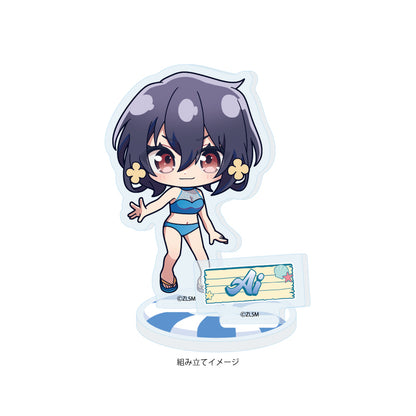 アクリルスタンドプレート 劇場版 ゾンビランドサガ ゆめぎんがパラダイス 03 水野愛 水着Ver.(ミニキャライラスト)【予約商品】