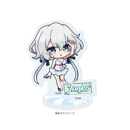 アクリルスタンドプレート 劇場版 ゾンビランドサガ ゆめぎんがパラダイス 04 紺野純子 水着Ver.(ミニキャライラスト)【予約商品】