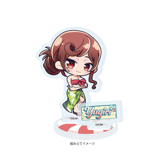 アクリルスタンドプレート 劇場版 ゾンビランドサガ ゆめぎんがパラダイス 05 ゆうぎり 水着Ver.(ミニキャライラスト)【予約商品】