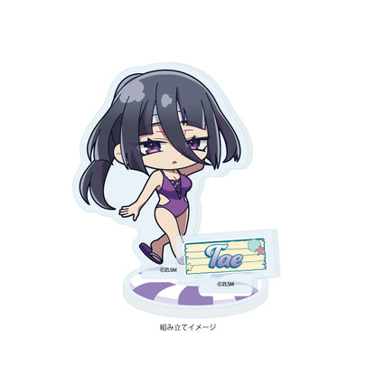 アクリルスタンドプレート 劇場版 ゾンビランドサガ ゆめぎんがパラダイス 06 星川リリィ 水着Ver.(ミニキャライラスト)【予約商品】
