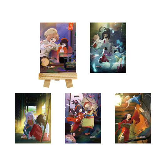 【Box/5】キャンバスボードミニ あやかしアラモード 01 公式イラスト【予約商品】