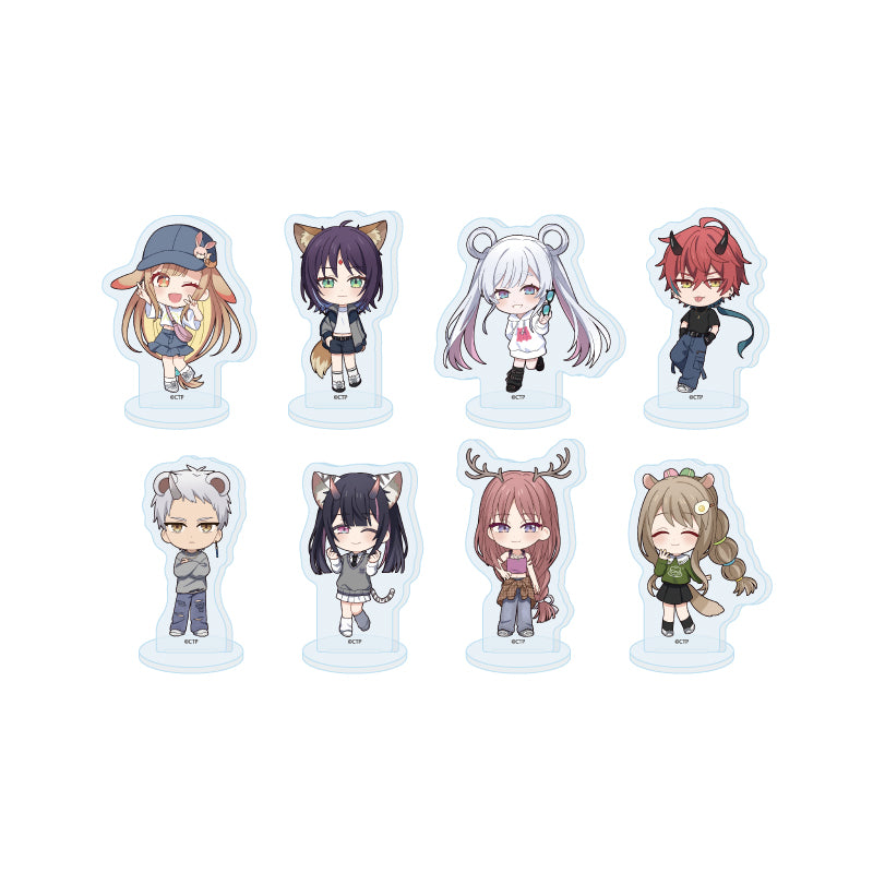 【Box/8】アクリルぷちスタンド 超かぐや姫! 01 ミニキャライラスト
