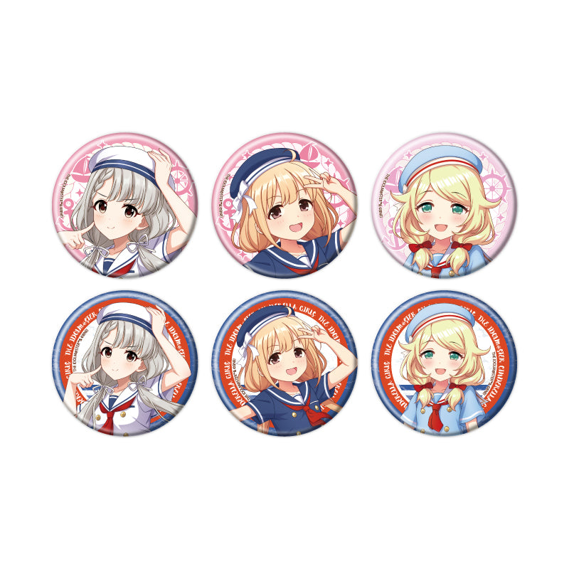 【Box/6】缶バッジ アイドルマスター シンデレラガールズ 24 マリンセーラーVer.(描き下ろしイラスト)【予約商品】