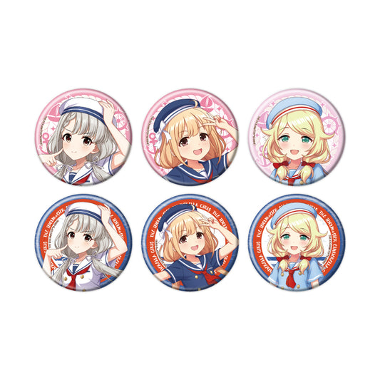 【Box/6】缶バッジ アイドルマスター シンデレラガールズ 24 マリンセーラーVer.(描き下ろしイラスト)【予約商品】
