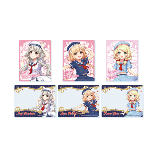 【Box/6】アクリルカード アイドルマスター シンデレラガールズ 10 マリンセーラーVer.(描き下ろしイラスト)【予約商品】