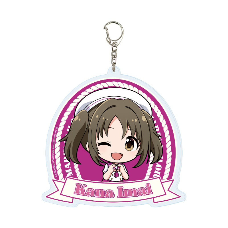 デカアクリルキーホルダー アイドルマスター シンデレラガールズ 24 今井加奈 マリンセーラーVer.(ミニキャライラスト)【予約商品】