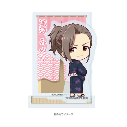 アクリルスタンドプレート アイドルマスター SideM 11 渡辺みのり 浴衣Ver.(ミニキャライラスト)【予約商品】