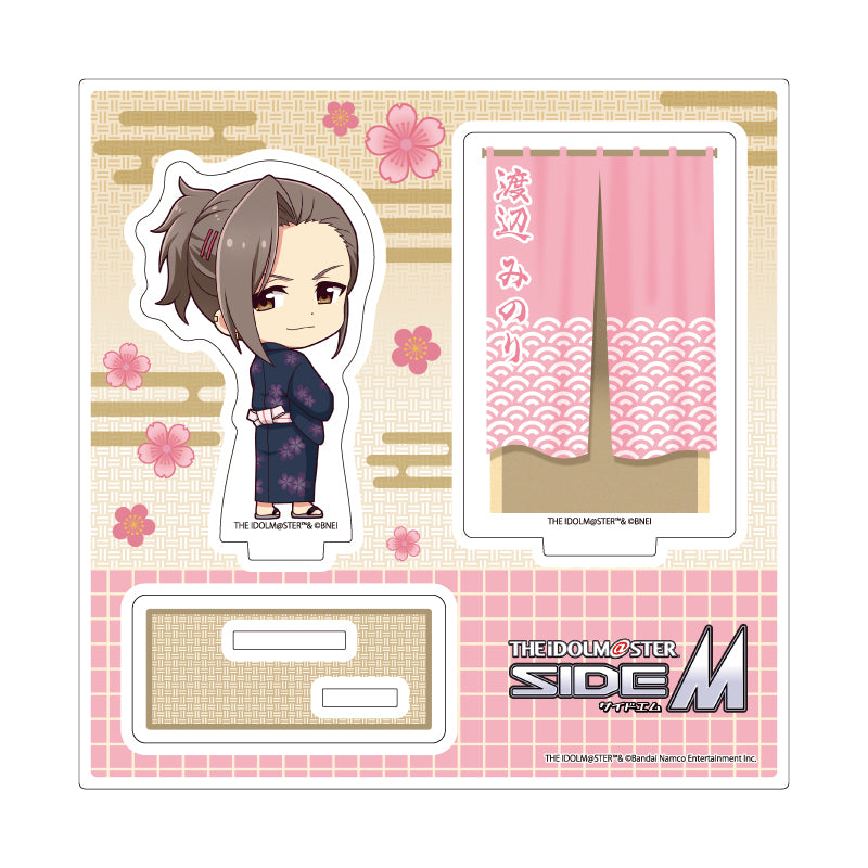 アクリルスタンドプレート アイドルマスター SideM 11 渡辺みのり 浴衣Ver.(ミニキャライラスト)【予約商品】