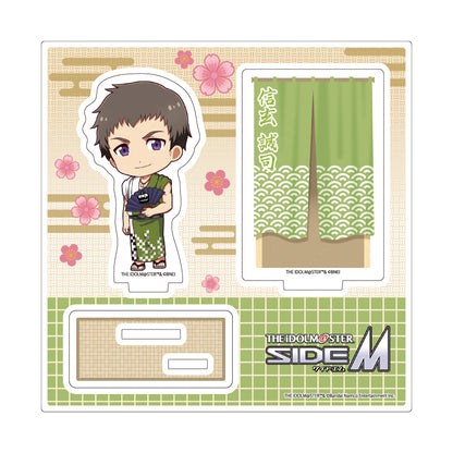 アクリルスタンドプレート アイドルマスター SideM 12 信玄誠司 浴衣Ver.(ミニキャライラスト)【予約商品】