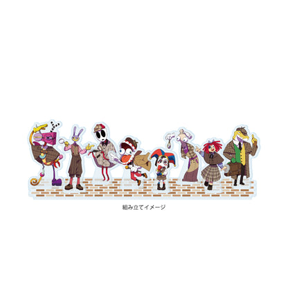 アクリルジオラマ アメイジング・デジタル・サーカス 02 探偵Ver.(描き起こしイラスト)【予約商品】