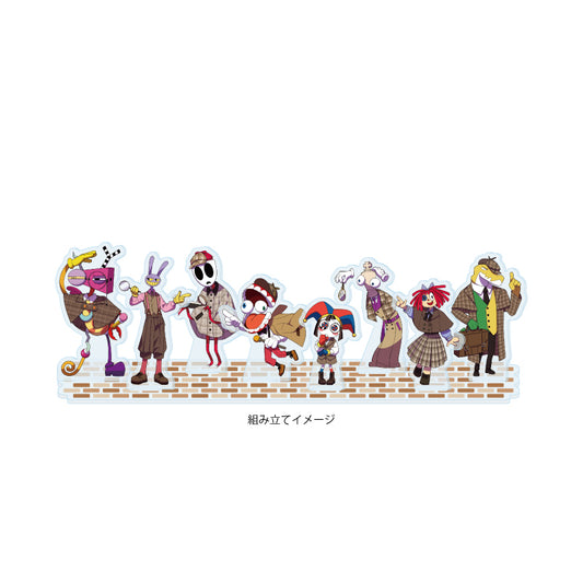 アクリルジオラマ アメイジング・デジタル・サーカス 02 探偵Ver.(描き起こしイラスト)【予約商品】