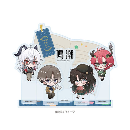 アクリルジオラマ 鳴潮 02 ページをめくる午後(ミニキャライラスト)【予約商品】