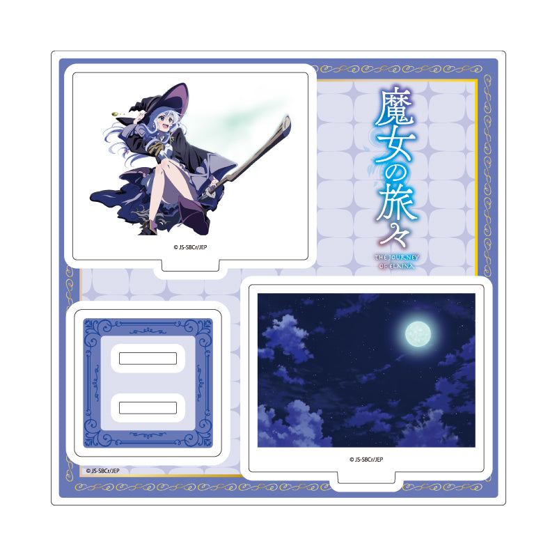 アクリルスタンドプレート 魔女の旅々 01 イレイナ Aデザイン(公式イラスト)【予約商品】