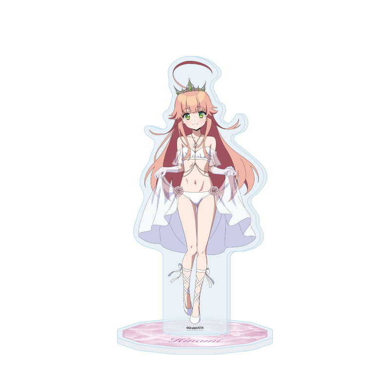 アクリルスタンド ぬきたし THE ANIMATION 06 渡会ヒナミ 水着ウェディングVer.(描き下ろしイラスト)【予約商品】