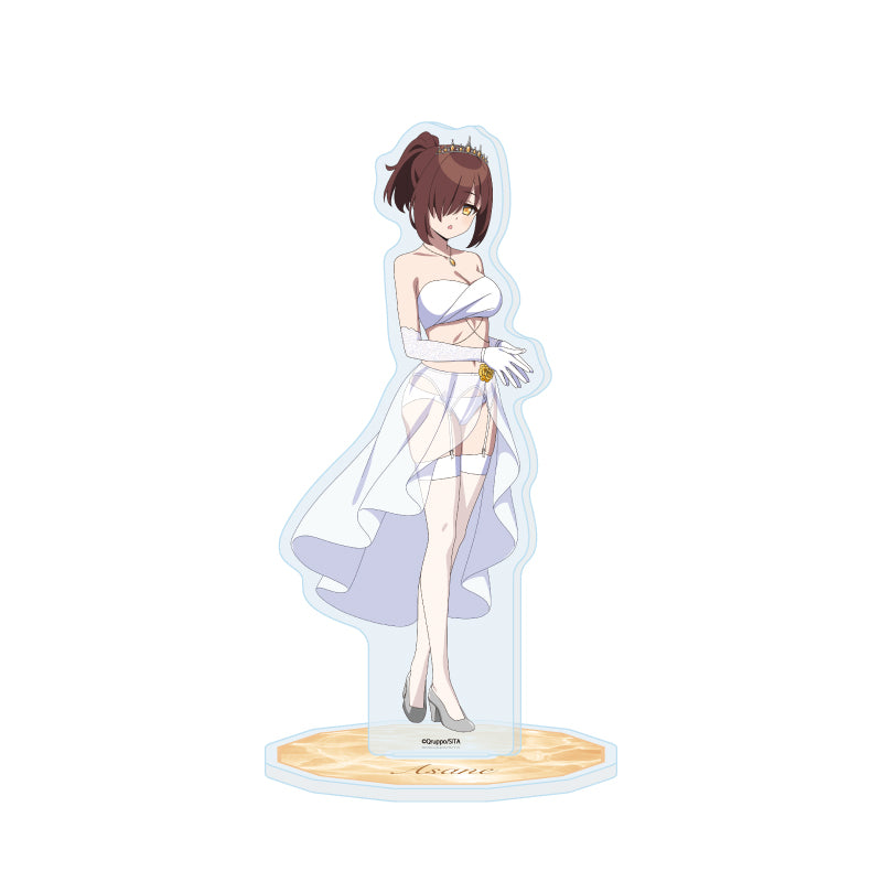 アクリルスタンド ぬきたし THE ANIMATION 08 橘麻沙音 水着ウェディングVer.(描き下ろしイラスト)【予約商品】
