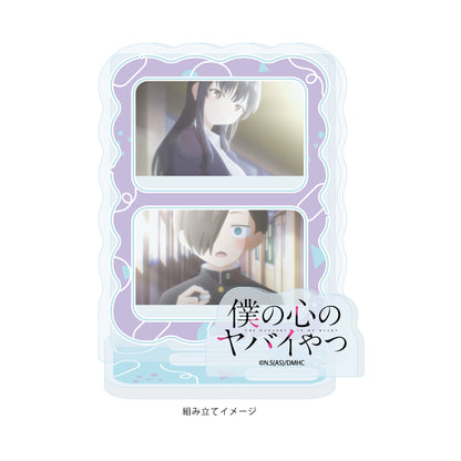 アクリルスタンドプレート 僕の心のヤバイやつ 02 B(場面写イラスト)【予約商品】