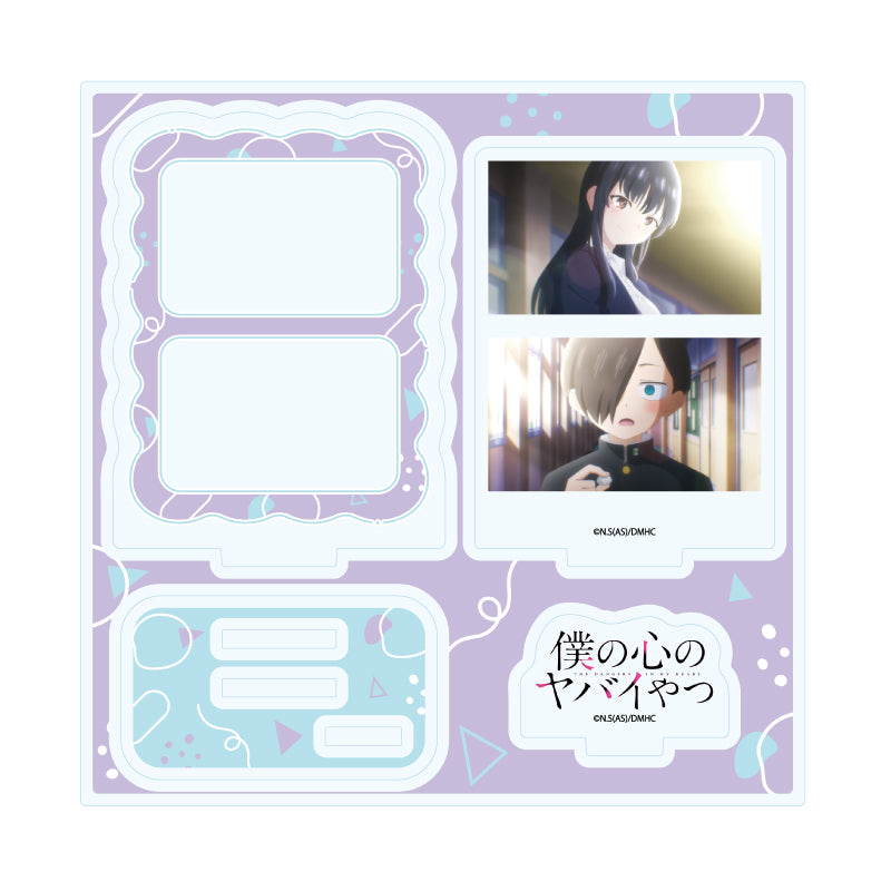 アクリルスタンドプレート 僕の心のヤバイやつ 02 B(場面写イラスト)【予約商品】