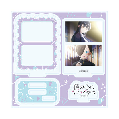 アクリルスタンドプレート 僕の心のヤバイやつ 02 B(場面写イラスト)【予約商品】