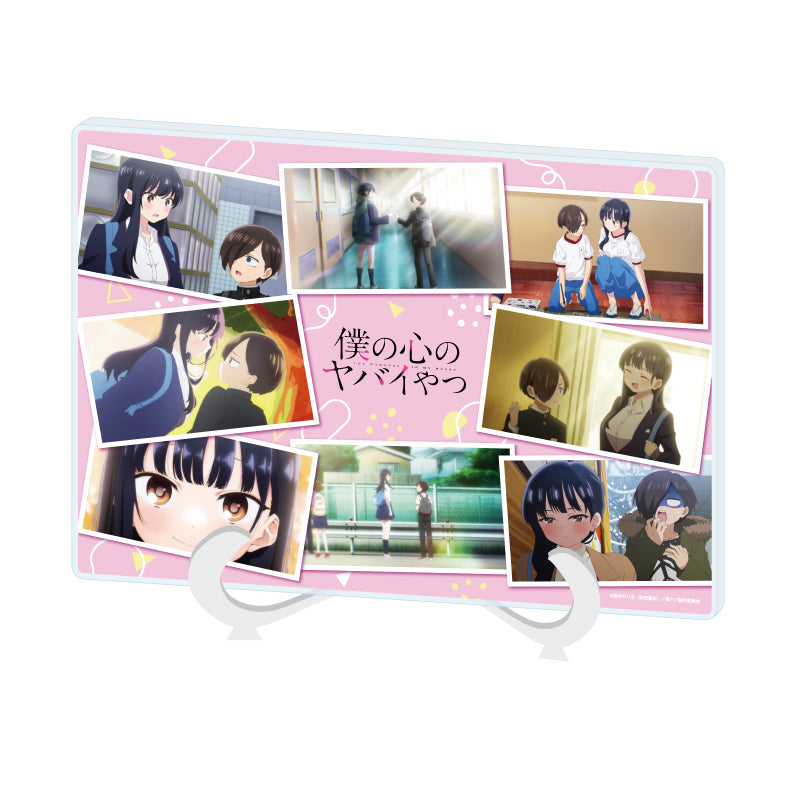 アクリルアートボード 僕の心のヤバイやつ 02 場面写デザイン(場面写イラスト)【予約商品】